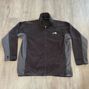 The North Face Women's Black Full Zip Classic Fleece Jacket Size